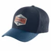 'Carhartt' Men's Rugged Flex Cap With Patch Logo - Navy