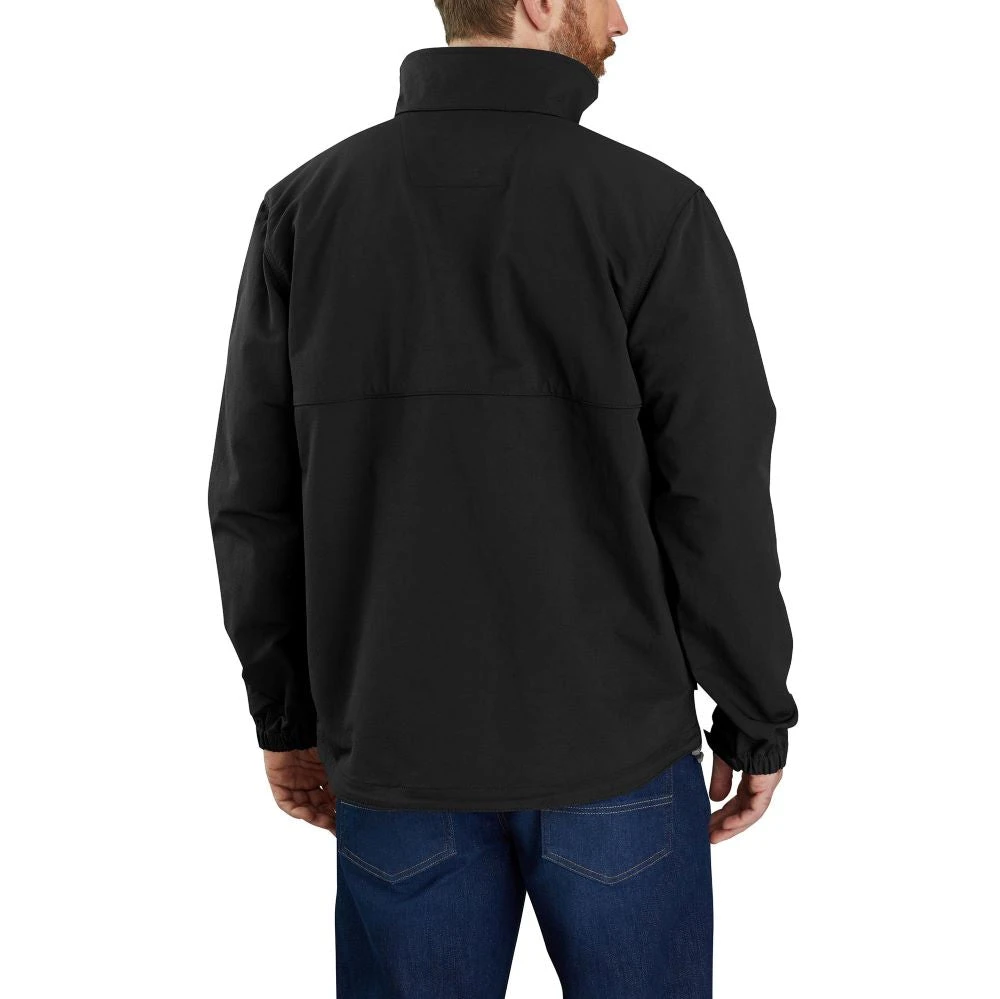 'Carhartt' Men's Super Dux™ Relaxed Fit Lightweight Mock Neck Jacket-Level 1 Warm Rating - Black 'Carhartt' Men's Super Dux™ Relaxed Fit Lightweight Mock Neck Jacket-Level 1 Warm Rating - Black -Carhartt