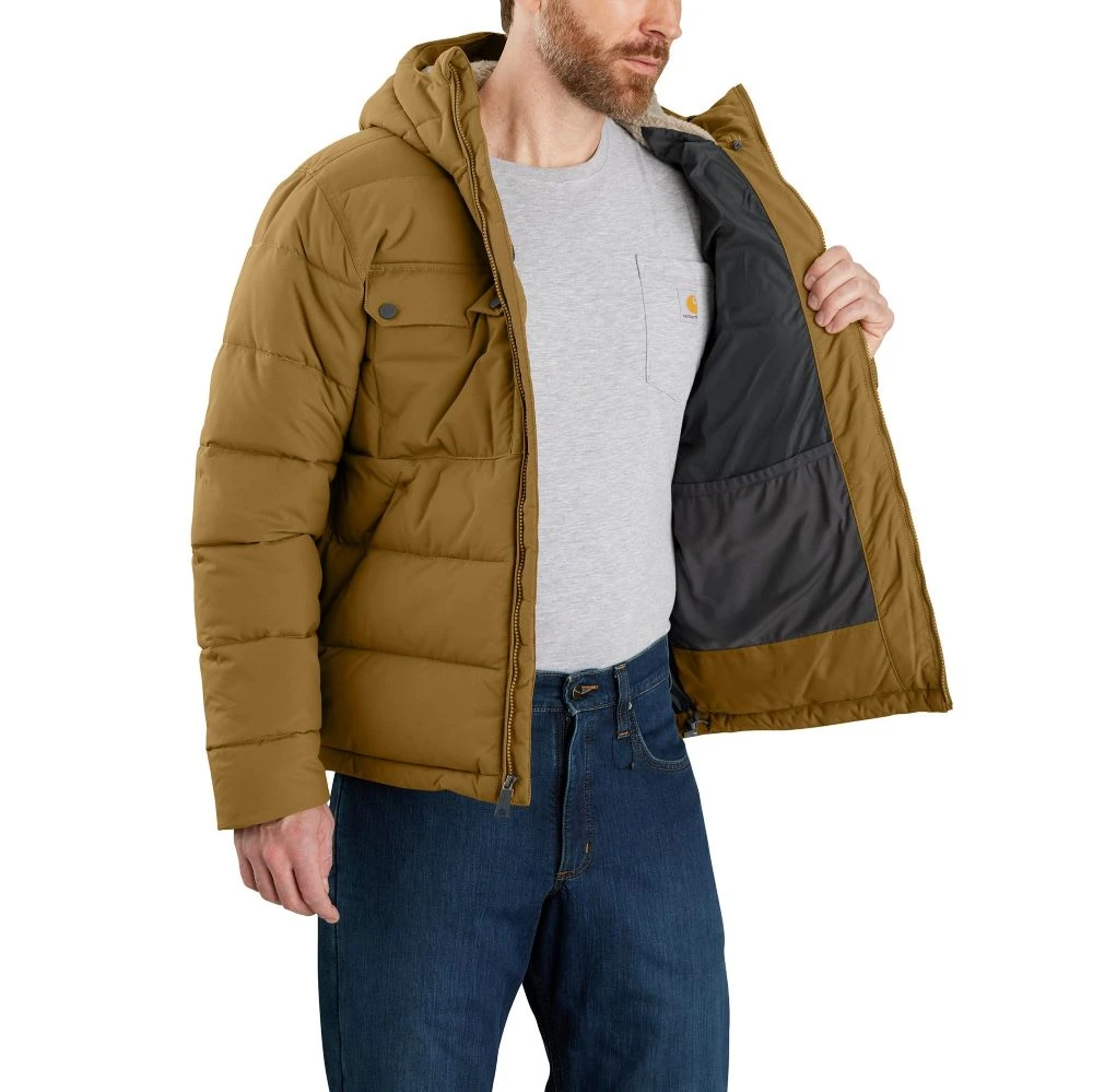 'Carhartt' Men's Montana Loose Fit Insulated Jacket-Level 4 Extreme Warmth Rating - Oak Brown 'Carhartt' Men's Montana Loose Fit Insulated Jacket-Level 4 Extreme Warmth Rating - Oak Brown -Carhartt
