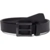 Carhartt Big & Tall Burnished Leather Box Buckle Belt
