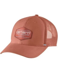 Carhartt Canvas Mesh Back Quilty Patch Cap