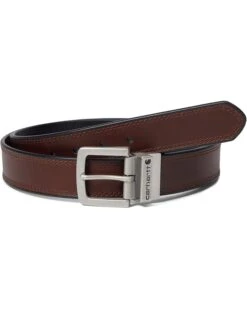 Carhartt Big & Tall Oil Finish Leather Reversible Belt