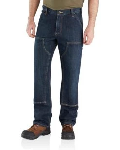 Carhartt Mens Relaxed Fit Holter Double-front Dungaree
