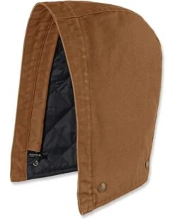 Carhartt Washed Duck Flannel Lined Hood