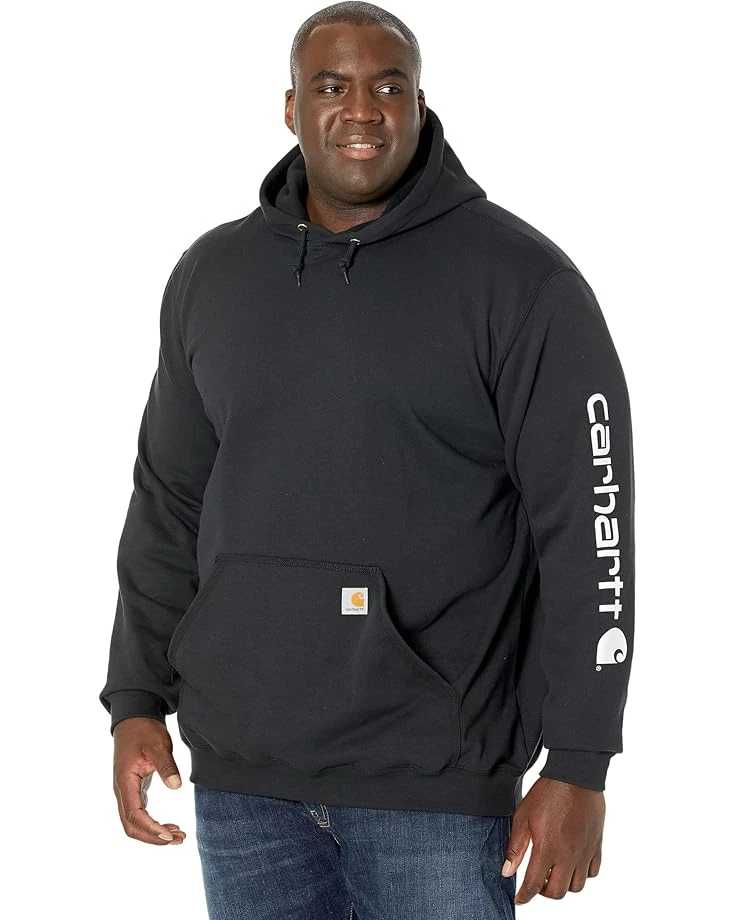 Carhartt Big & Tall Midweight Signature Sleeve Logo Hooded Sweatshirt Carhartt Big & Tall Midweight Signature Sleeve Logo Hooded Sweatshirt -Carhartt 71Tbsa3uEkL. AC SR736920