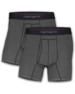 Carhartt Men's Cotton Polyester 2 Pack Boxer Brief