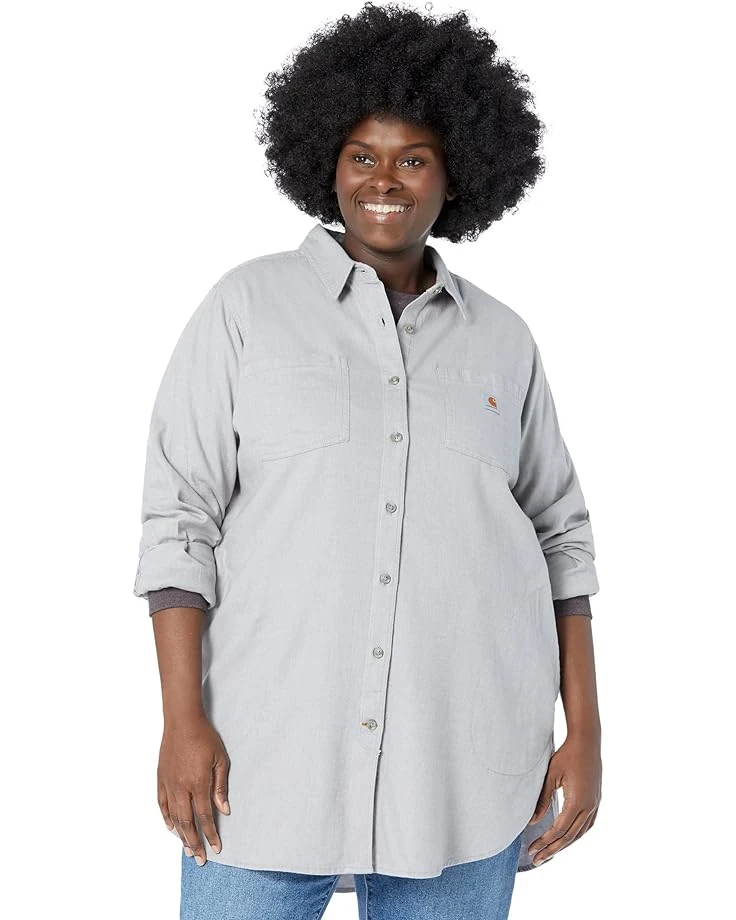 Carhartt Plus Size Rugged Flex® Relaxed Fit Midweight Flannel Long Sleeve Plaid Tunic Carhartt Plus Size Rugged Flex® Relaxed Fit Midweight Flannel Long Sleeve Plaid Tunic -Carhartt 71dukRmSVGL. AC SR736920
