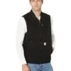 Carhartt Loose Fit Washed Duck Insulated Rib Collar Vest