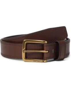 Carhartt Leather Engraved Buckle Belt