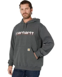 Carhartt Rain Defender Loose Fit Midweight Logo Graphic Sweatshirt