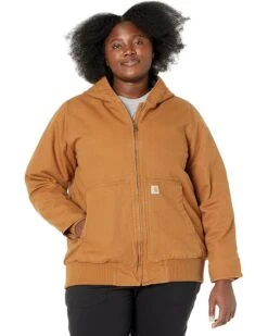 Carhartt Plus Size WJ130 Washed Duck Active Jacket