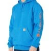 Carhartt Midweight Signature Sleeve Logo Hooded Sweatshirt