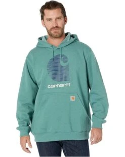 Carhartt Rain Defender® Loose Fit Midweight Logo Graphic Sweatshirt