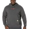 Carhartt Big & Tall Force Relaxed Fit Lightweight Logo Graphic Sweatshirt