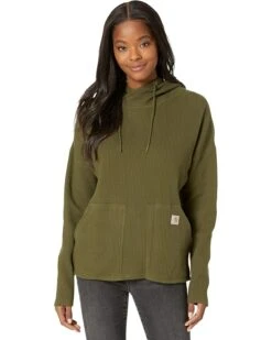 Carhartt Relaxed Fit Heavyweight Long Sleeve Hooded Thermal Shirt