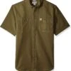 Carhartt Men's Big And Tall Big & Tall Rugged Flex Rigby Short Sleeve Work Shirt