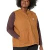 Carhartt Plus Size Rugged Flex® Relaxed Fit Canvas Insulated Rib Collar Vest