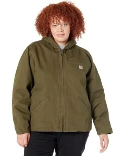 Carhartt Plus Size OJ141 Sherpa Lined Hooded Jacket