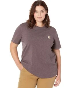 Carhartt Plus Size WK87 Workwear Pocket Short Sleeve T-Shirt