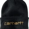 Carhartt Men's Knit Insulated Logo Graphic Cuffed Beanie