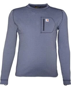 Carhartt Men's Force Heavyweight Thermal Base Layer Long Sleeve Pocket Shirt
