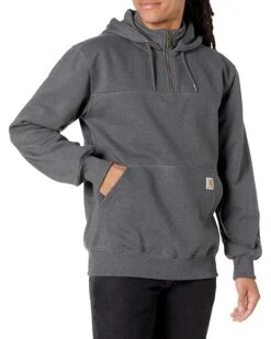 Carhartt RD Paxton HW Hdd Zip Mock Sweatshirt