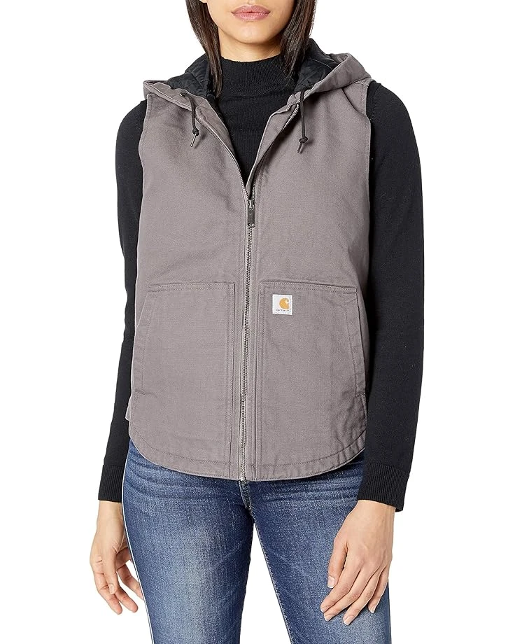 Carhartt Women's Washed Duck Hooded Vest Carhartt Women's Washed Duck Hooded Vest -Carhartt 91UFGeWl0rL. AC SR736920
