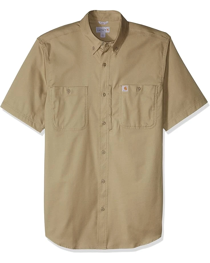 Carhartt Men's Big & Tall Rugged Professional Short Sleeve Work Shirt Carhartt Men's Big & Tall Rugged Professional Short Sleeve Work Shirt -Carhartt