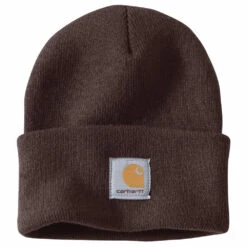 'Carhartt' Acrylic Knit Watch Hat - Dark Brown