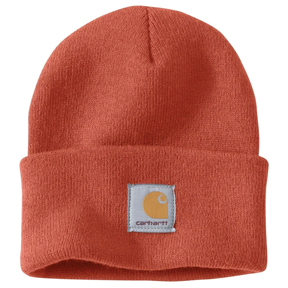 'Carhartt' Acrylic Watch Knit Hat - Desert Rose 'Carhartt' Acrylic Watch Knit Hat - Desert Rose -Carhartt