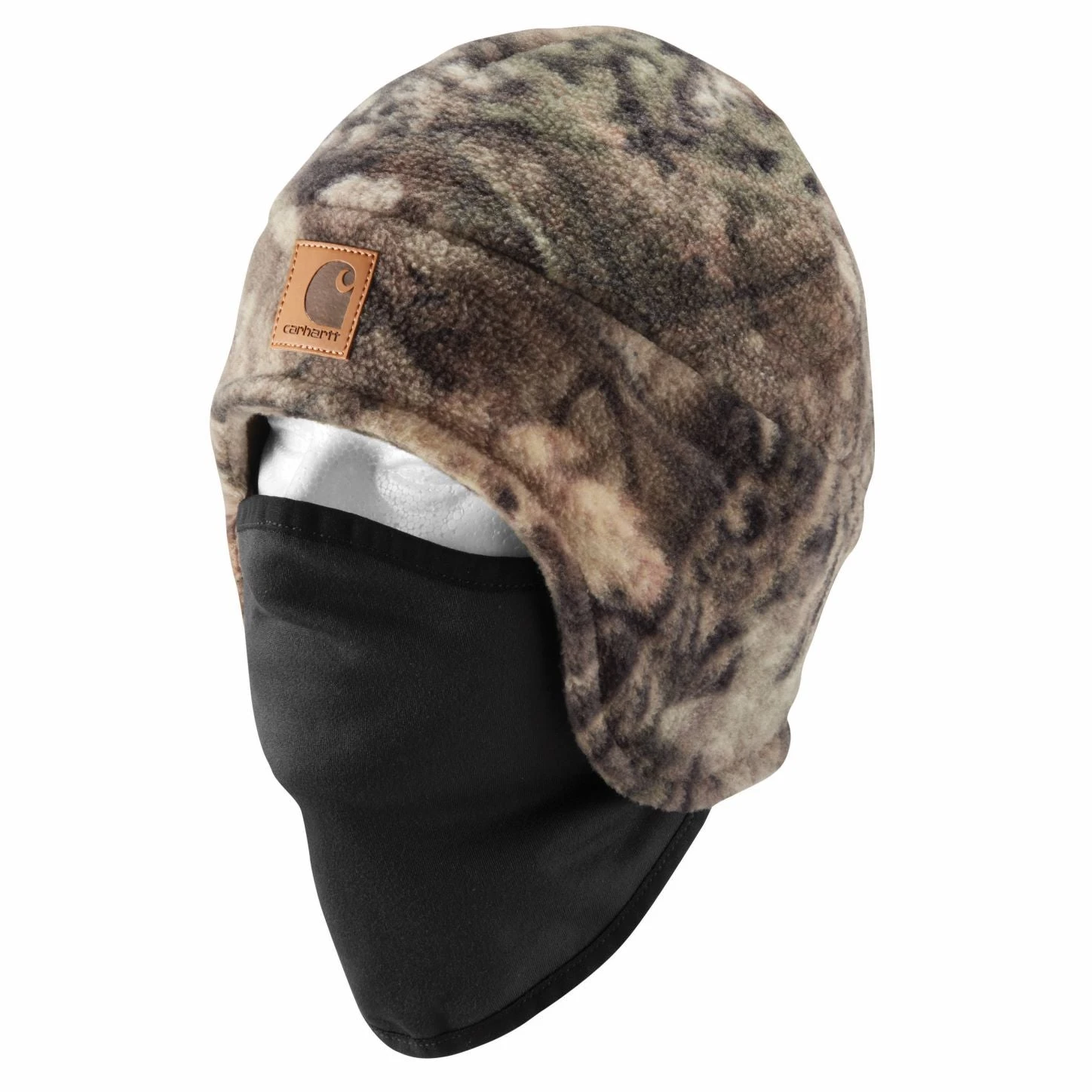 'Carhartt' Men's Fleece 2-in-1 Headwear - Mossy Oak Break-Up Country 'Carhartt' Men's Fleece 2-in-1 Headwear - Mossy Oak Break-Up Country -Carhartt